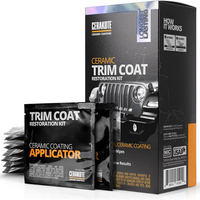 CERAKOTE Ceramic Trim Coat Kit Quick Plastic Trim Restorer Ceramic Coating