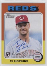 2024 Topps Heritage High Number Real One Auto TJ Hopkins #ROA-TH Auto 0mb3