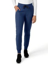 Carhartt Women's L Tall Navy Blue Force Essentials Kogger Scrub Pamts C51113