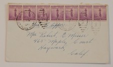 Pearl Harbor Receiving Station October 27 1941 Hawaii clipper mail airmail