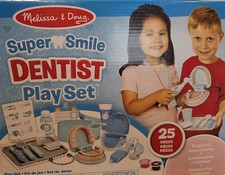 Melissa  Doug Super Smile Dentist Play Set 25 Pieces for Ages 3  Unopened 