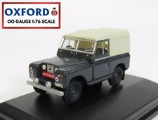 Oxford Diecast 76LR2S007 Police Land Rover Series II Canvas RAF 1:76 OO Gauge