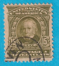US Stamp #309 - 8ȼ - Henry Clay - Used