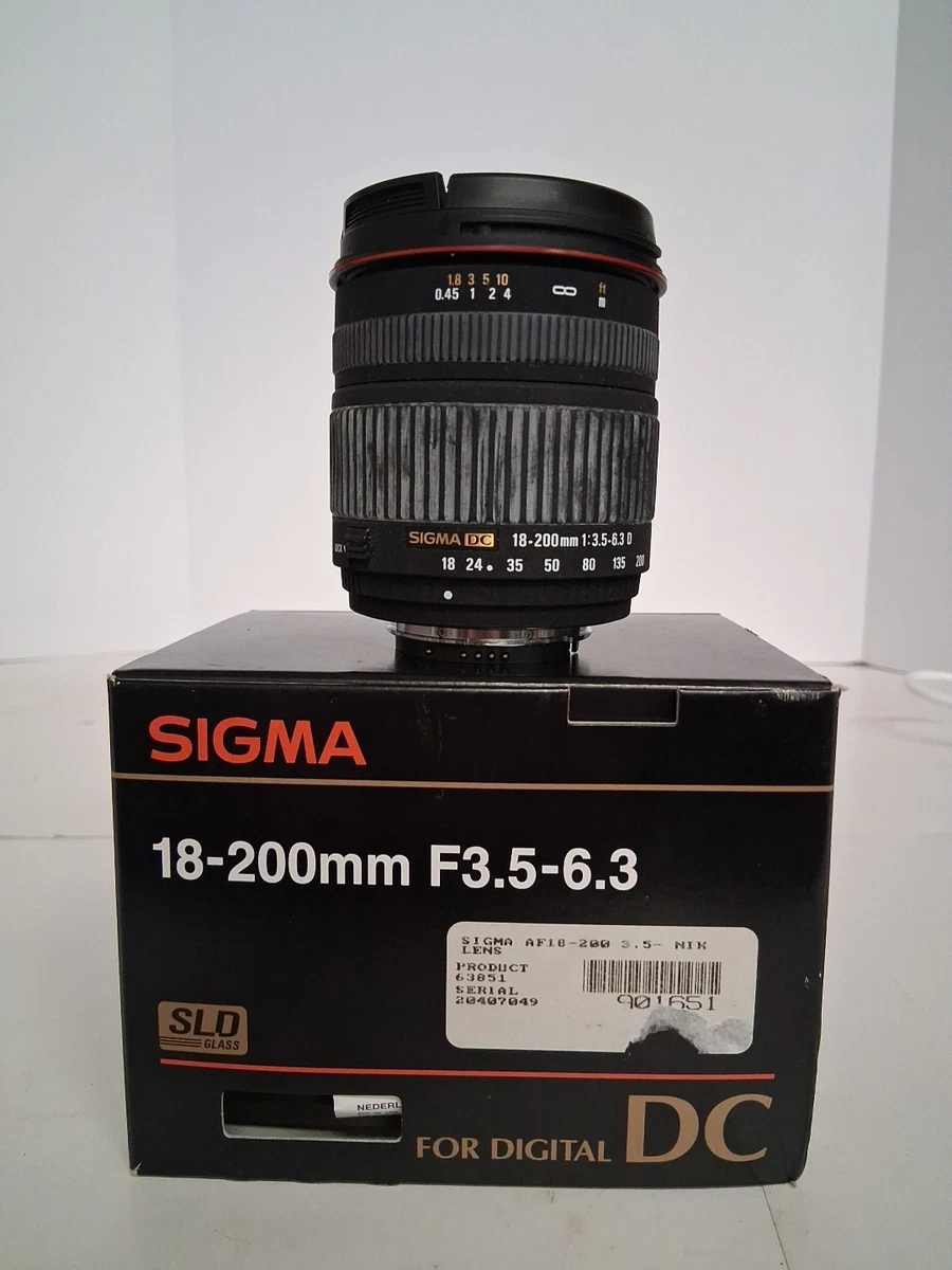 Sigma DC 18-200mm Focal Camera Lenses for sale | eBay