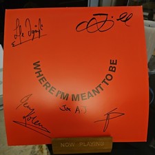 RARE SIGNED EZRA COLLECTIVE Where I'm Meant To Be ORANGE Double VINYL LP