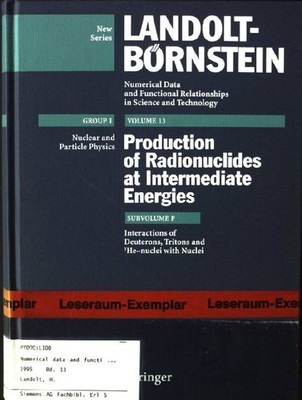 Landolt-Börnstein. Group 1 / Elementary particles, nuclei and atoms; Vol. 13., P