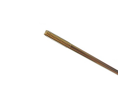 12 Inch Toilet Float Rod 1/4 Inch Thread Brass Cut To Adjust Length Repair