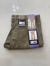 Weatherproof Vintage Stretch Canvas Flex Utility 30 X 34 Men s Pant Tan NWT