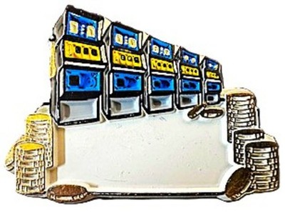 Blank Slot Machines Fridge Magnet