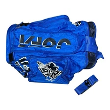 Vintage JOFA Doug Gilmour 93 Toronto Maple Leafs Blue Hockey Duffel Bag 20”x15”