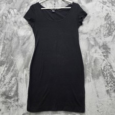 H&M Dress Womens S Black Short Sleeve Scoop N...
