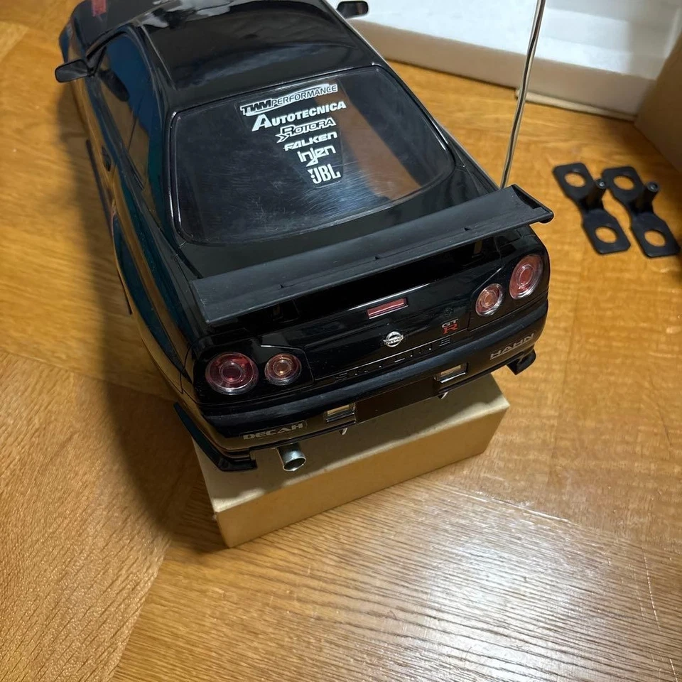 Nikko 1/10 Skyline R34 GTR RC Car Nismo AeroSound/LED/Working Condition - Image 4 of 4