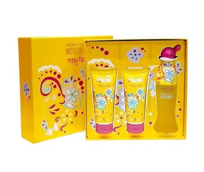 Moschino Hippy Fizz 3.4 oz Eau de Toilette Spray Gift Set SEE DESCRIPTION