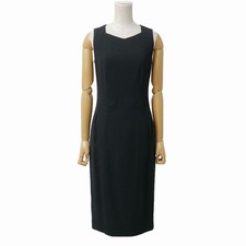 Mint CHANEL Vintage one piece Size 38 96A CC Button COCO Mark Sleeveless 90'...
