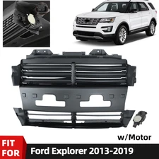 Active Front Air Radiator Grille Shutter with Motor For 2013-2019 Ford Explorer