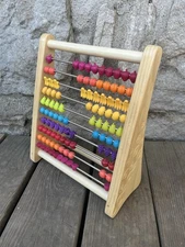 B. Toys Wooden Abacus Fruit Counting Kids Toy Two-ty Fruity!