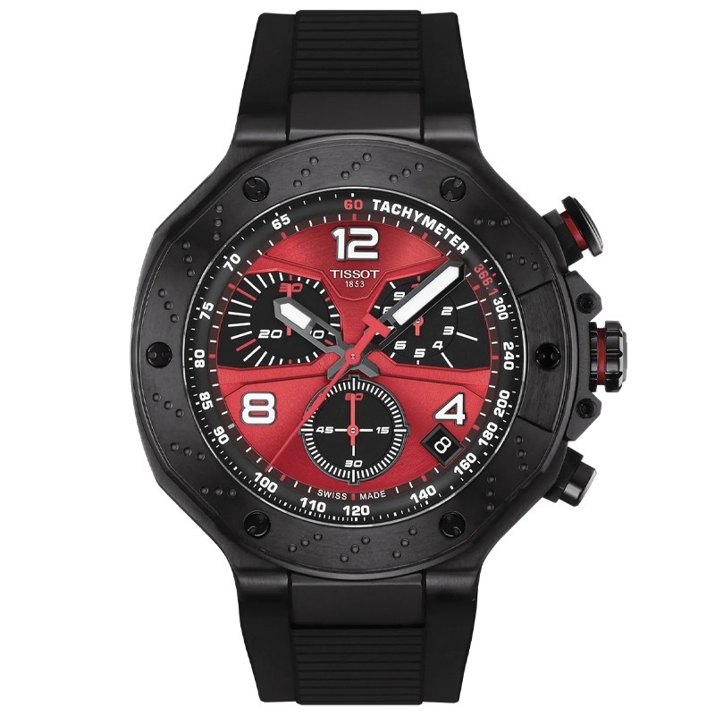 Tissot T-Race MotoGP 2026 45mm Red Dial Men's Watch T1414173742200