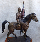 PRIDE OF THE SOUTH BRONZE SCULPTURE ROBERT E. LEE ON TRAVELER BY JIM PONTER — photo 3