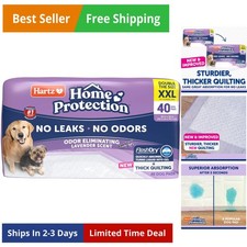 Home Protection Super Absorbent Odor Eliminating Lavender Scented No Leak Dog...