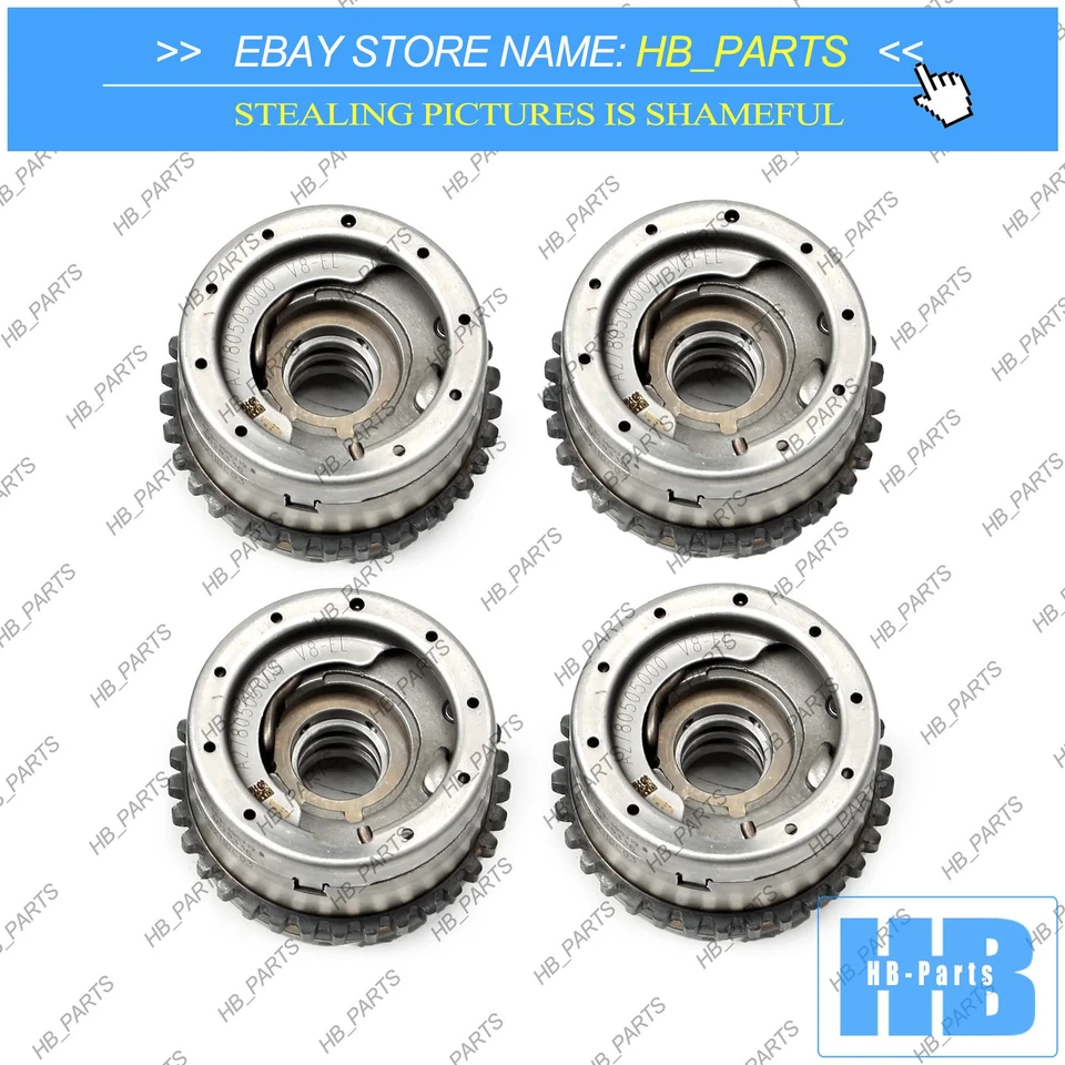 Piñones ajustadores del árbol de levas para Mercedes Benz GL450 S550 M278 GL550 4.7T V8 Foto 3 de 4