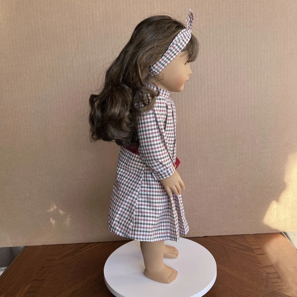 Muñeca American Girl Samantha Parkington Be Forever 2014 ojos marrones pelo 18" Foto 4 de 4