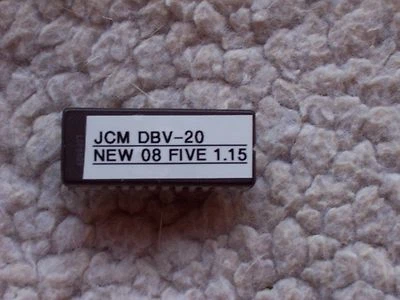 Software update for JCM DBV-20 Bill Validator 2008 $5 bill eprom '08