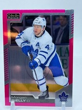 2020-21 O Pee Chee Platinum Morgan Rielly Matte Pink Toronto Maple Leafs 42