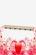 Natural Anderson Picture Ledge Shelf with hooks