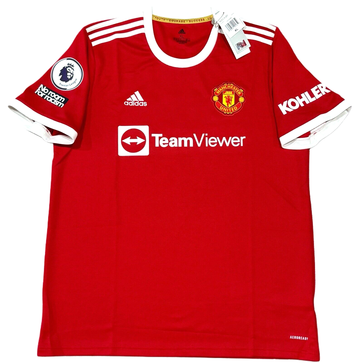 2021/22 Manchester United Home Jersey #7 Ronaldo XL adidas Premier