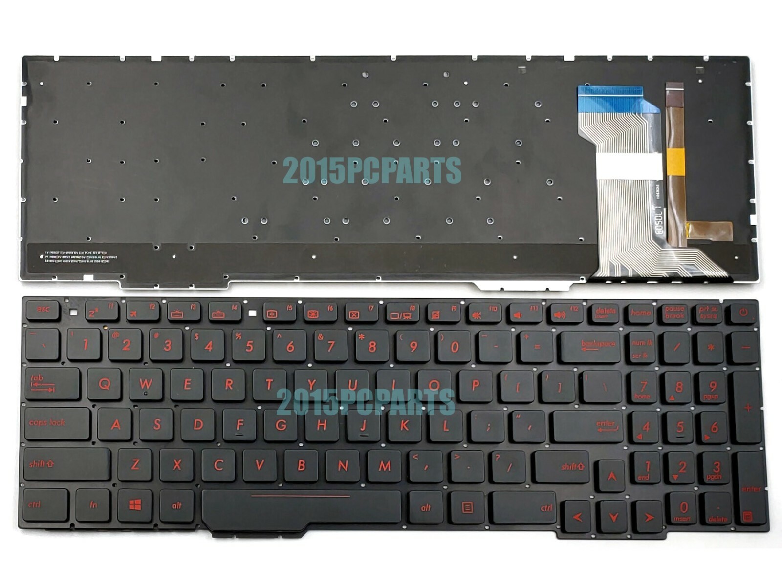 New Asus Rog GL753 GL753VD GL753VD-DS71 GL753VE GL753VW Keyboard US ...