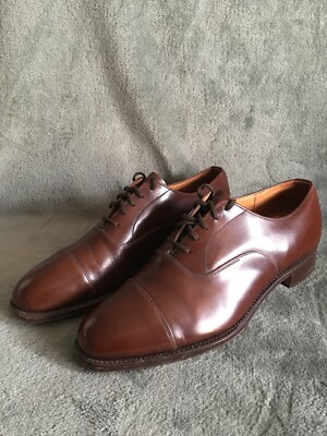 Church's Mens Shoes Balmoral Brown Leather Formal Oxford