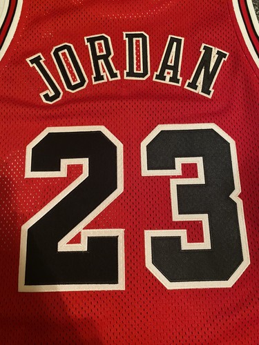 Nike Michael Jordan Rookie Road Jersey 100% Authentic EL Salvador Made Vintage - Picture 9 of 12