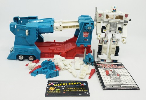 Robot Transformers Vintage 1980 Hasbro - Pistolet Laser G1 TG-117 W - Pour Restauration