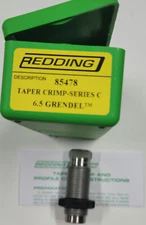 85478 REDDING TAPER CRIMP DIE - 6.5 GRENDEL - BRAND NEW - FREE SHIP
