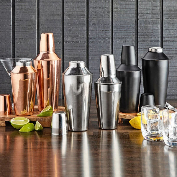 Acopa 28 oz. Coctelera zapatero de 3 piezas (elige el color a continuación) Foto 4 de 4