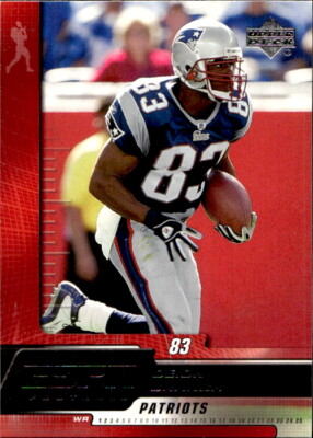 2005 Upper Deck ESPN Deion Branch 59 New England Patriots