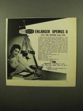 1961 Meopta Enlarger Opemus II Ad - Split Line Focusing