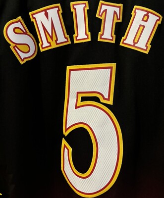 JOSH SMITH Atlanta Hawks NBA HWC Vtg Jersey Men M Adidas Sewn #5