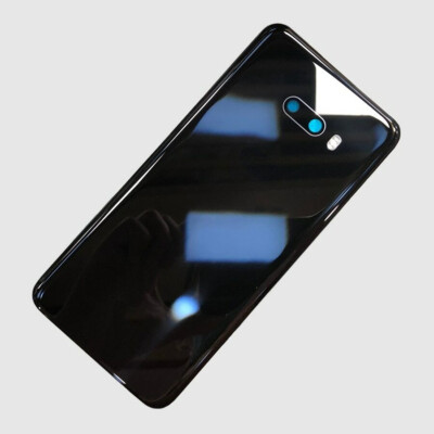 For LG G8X ThinQ Rear Battery Back Cover with Camera lens Black