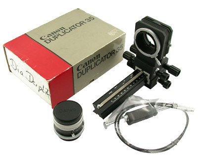 CANON FD Auto bellows Balgengerät Dia copy slide lens FLM 4/100 like new wie neu