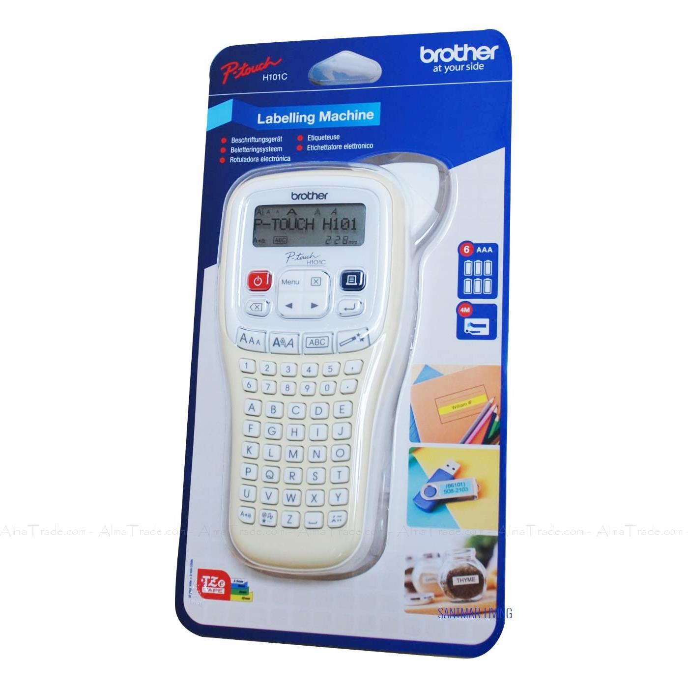 Brother PTouch Handheld Thermal Label Printer System +Tape +Batteries