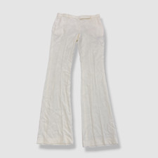 $870 Alexander McQueen Women's Yellow Classic Suiting Dress Pants Size 42