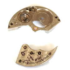 ELGIN 16 SIZE POCKET WATCH 2 PLATES WITH 4 JEWELS AND SCREWS ----- CC--39