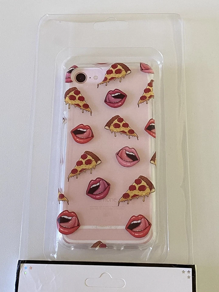 Velvet Caviar Kendall Vertes Pizza Lips Phone Case for iPhone SE 2022/2020 8 & 7 - Изображение 2 из 4