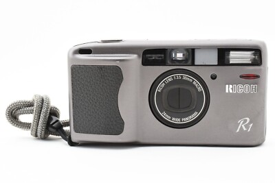 Read![Opt MINT /Strap ] Ricoh R1 gray Point & Shoot 35mm Film