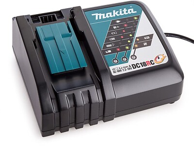 Genuine Makita 18V 5.0Ah LXT Lithium Battery BL1850 + DC18RC Fast