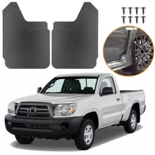 4Pcs Rally Sport Mud Flaps Bendable Splash Mudguard For Toyota Tacoma 1995-2023
