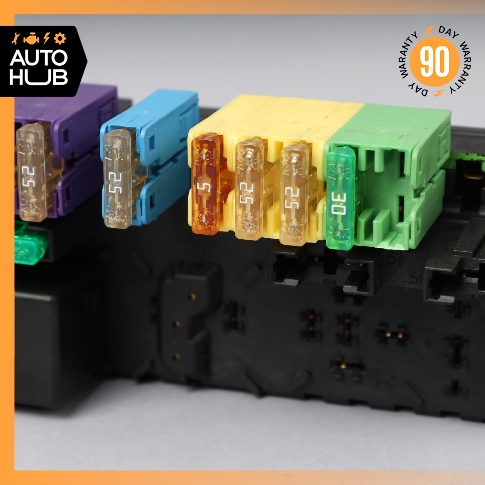 03-12 Mercedes R230 SL500 SL55 AMG Rear SAM Fuse Box Relay Module OEM