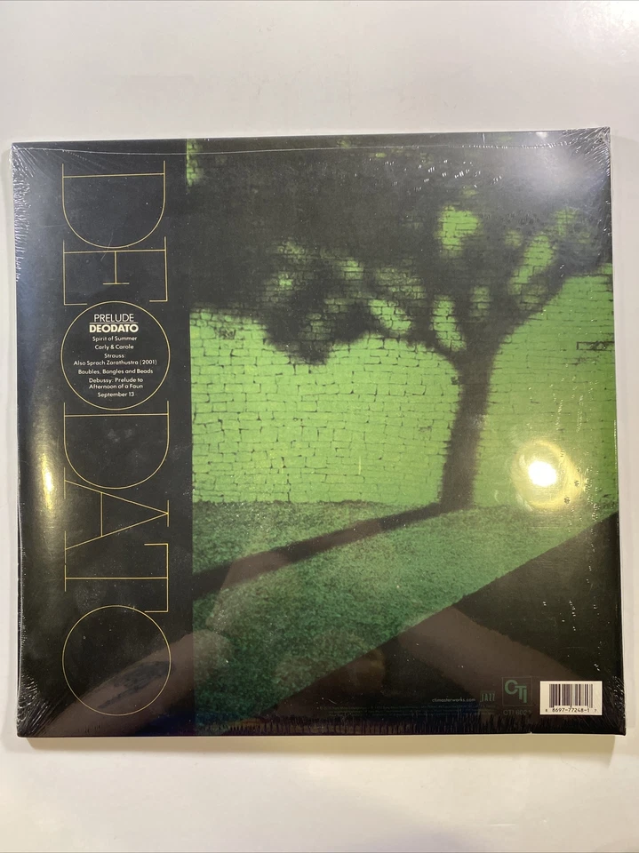 DEODATO PRELUDE 40TH ANNIVERSARY LP RARE 180 GRAM GATEFOLD JACKET CTI REMASTERED - Image 2 of 3