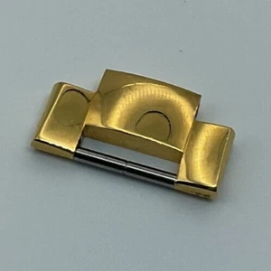 BRACELET BRACELET DE MONTRE GUCCI ORIGINAL 15 MM LIEN POUR 3300 M JAUNE
